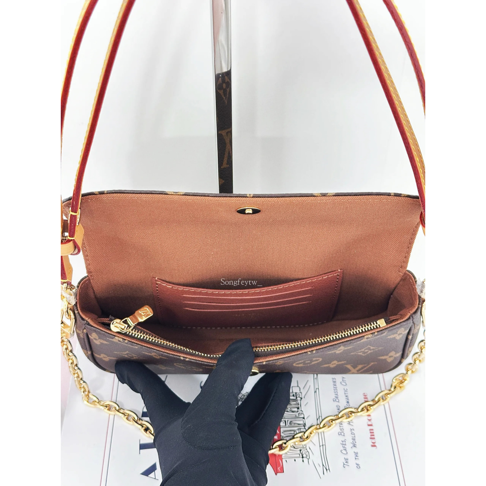 歐美代購🇺🇸台灣現貨   Louis Vuitton 路易威登 信封包 Ivy  M81911-細節圖5