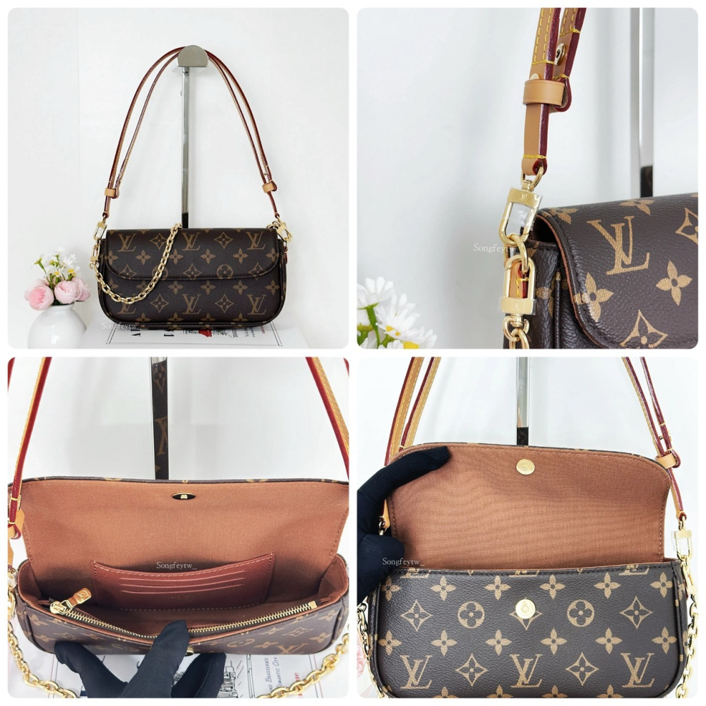 歐美代購🇺🇸台灣現貨   Louis Vuitton 路易威登 信封包 Ivy  M81911-細節圖8