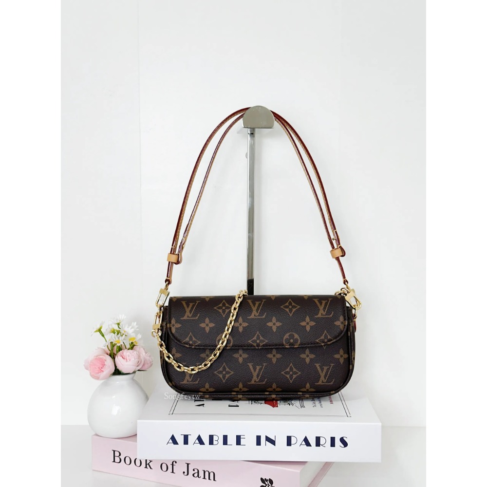 歐美代購🇺🇸台灣現貨   Louis Vuitton 路易威登 信封包 Ivy  M81911-規格圖8