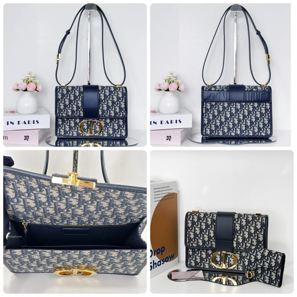 歐美代購 台灣現貨 DIOR 30 Montaigne 蒙田 信封包-細節圖9