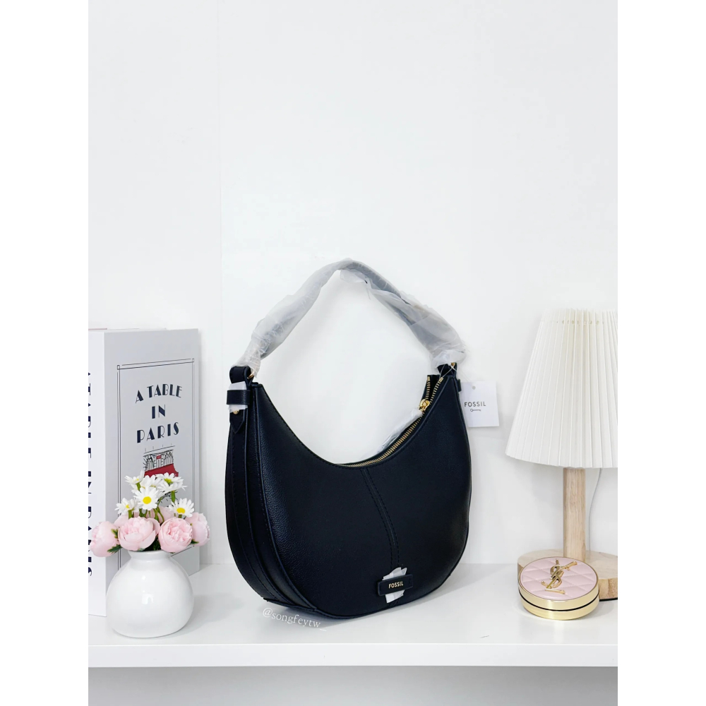 美國代購🇺🇸台灣現貨 Fossil 肩背 月牙 Hobo包-細節圖4