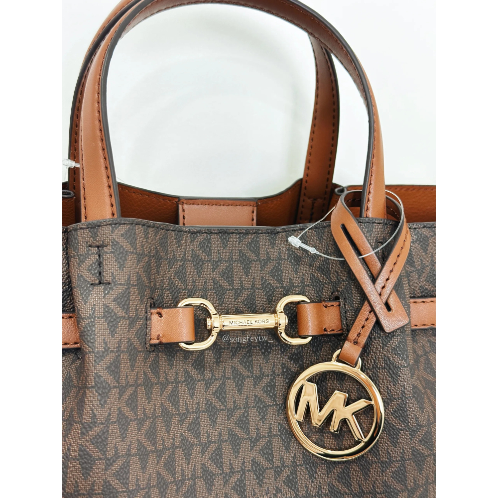 美國代購🇺🇸台灣現貨 MK 大款 豬鼻子 黛妃包 手提斜背包-細節圖4