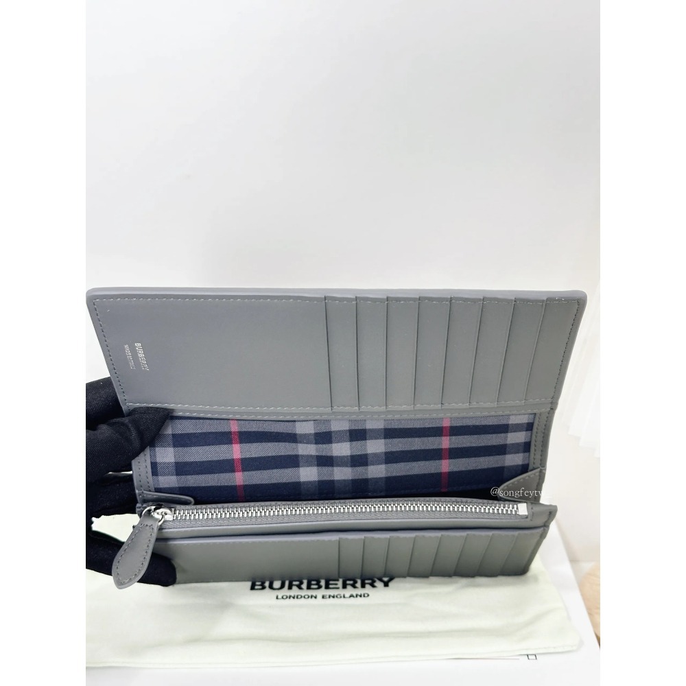 美國代購🇺🇸台灣現貨 Burberry 經典 兩折男長夾-細節圖3