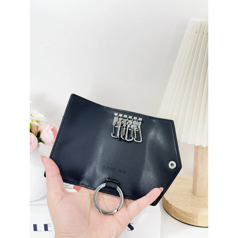美國代購🇺🇸台灣現貨 Michael Kors｜MK 男款 滿版 鑰匙包-細節圖2