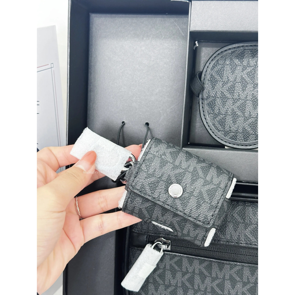 美國代購🇺🇸台灣現貨 Michael Kors｜MK 男款 旅行包 禮盒組-細節圖5