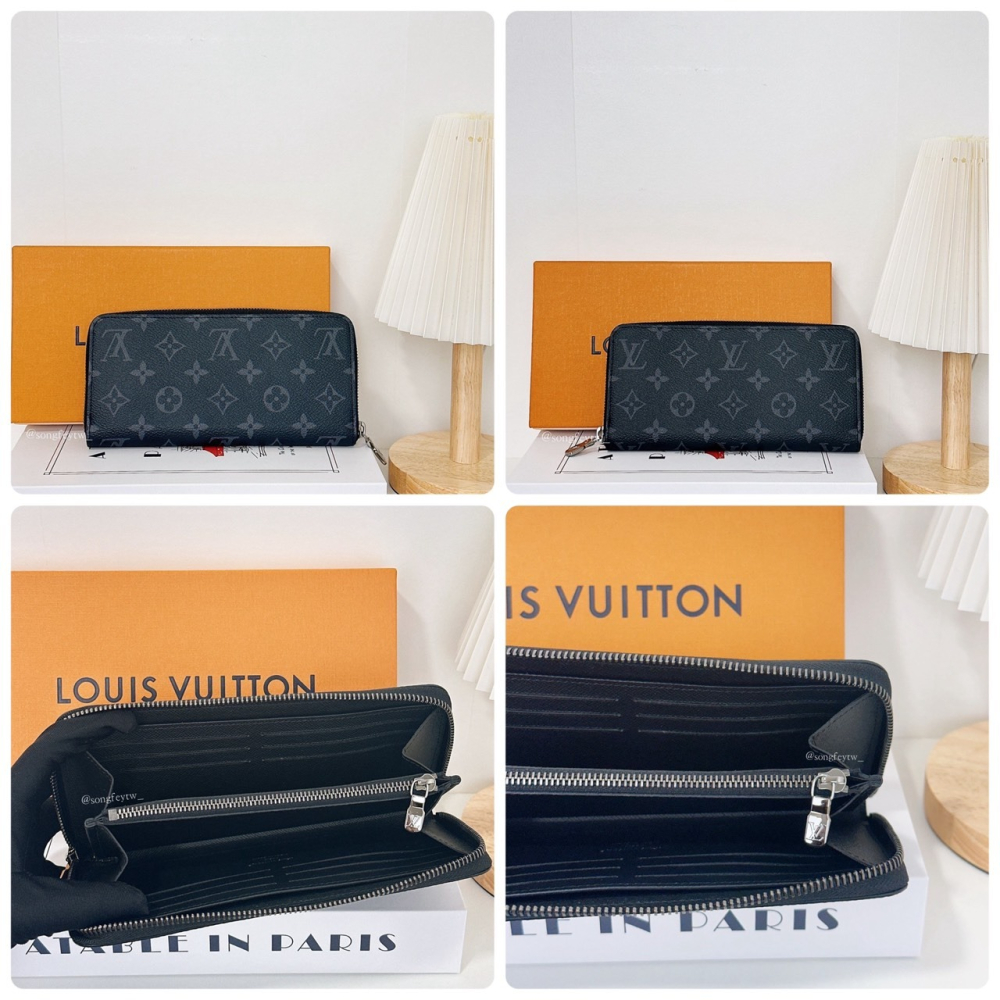 歐美代購🇺🇸臺灣現貨 Louis Vuitton｜LV 男款 ㄇ型拉鍊長夾 M11611-細節圖6