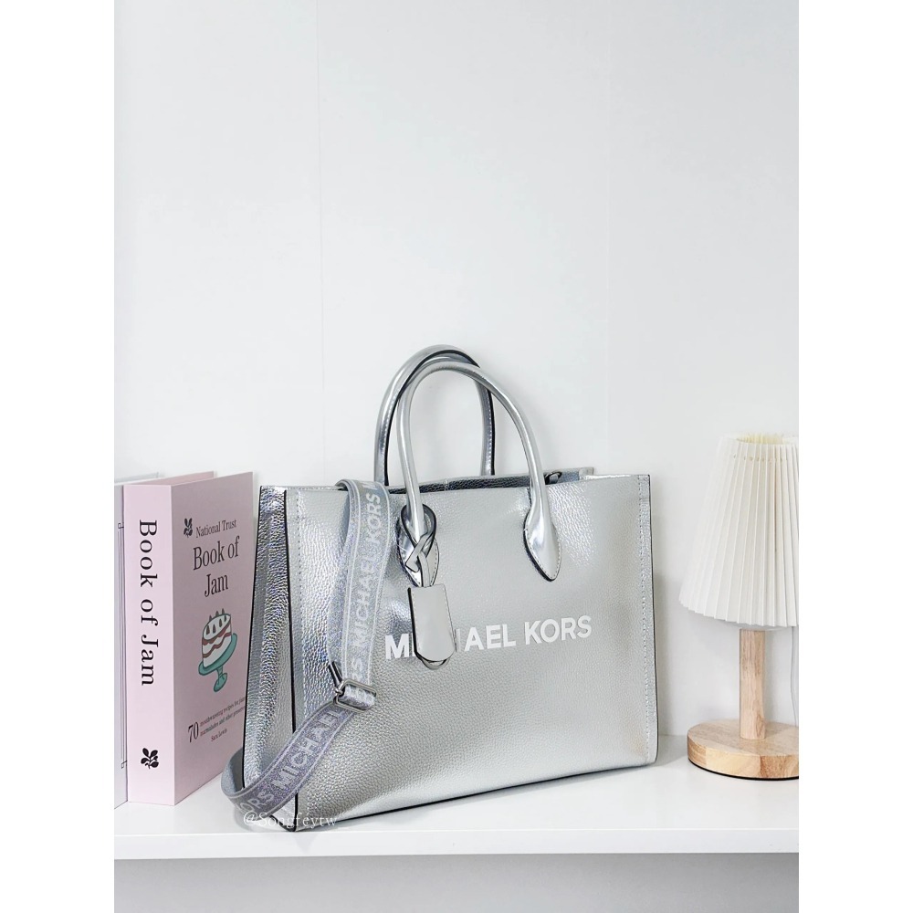 美國代購🇺🇸台灣現貨 Michael Kors｜MK Mirella 手提 紙袋包-中款 斜背包-細節圖5