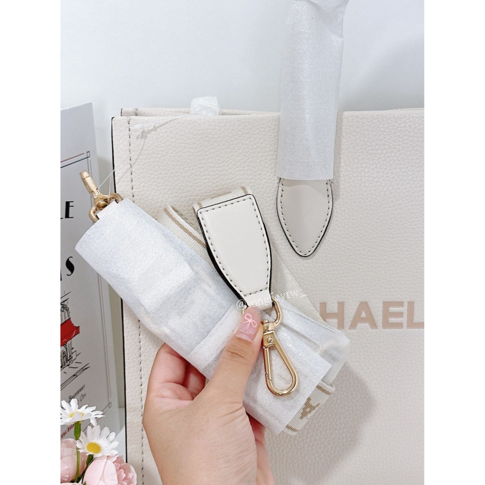 美國代購🇺🇸台灣現貨 Michael Kors｜MK Mirella 手提 紙袋包-中款 斜背包-細節圖10