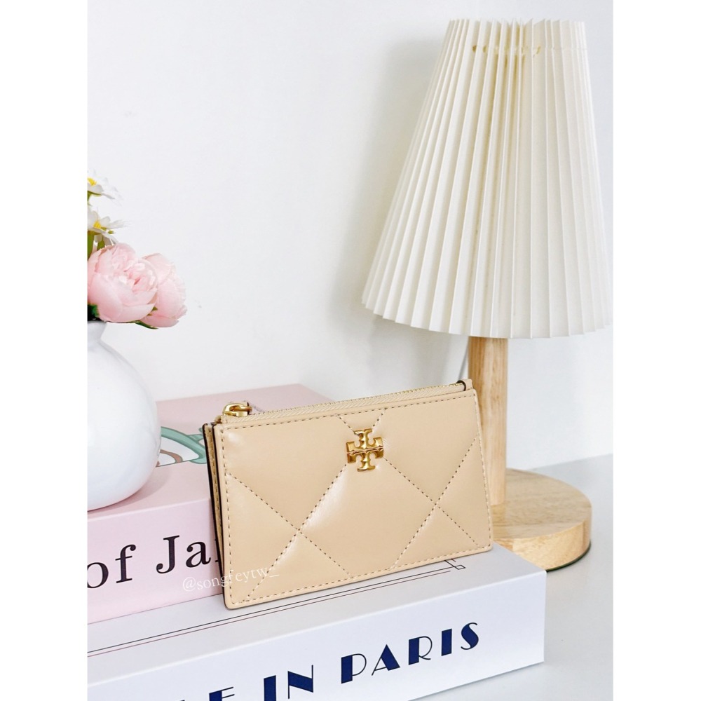 美國代購🇺🇸台灣現貨 Tory Burch｜TB 專櫃款 Kira系列 卡片零錢包-細節圖4
