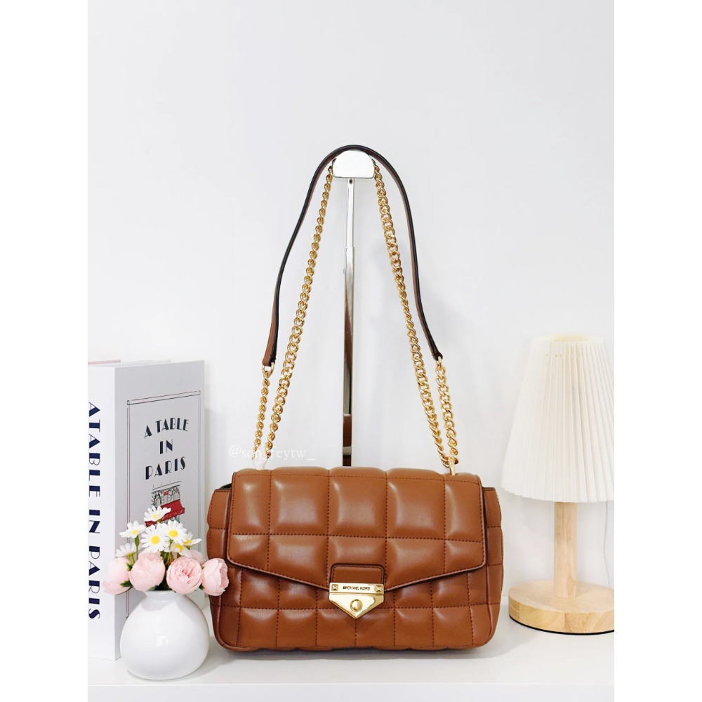 美國代購🇺🇸台灣現貨 Michael Kors｜MK 專櫃款 小香風兩用鍊包-規格圖6