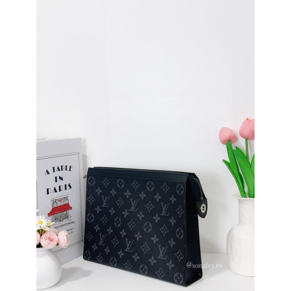 歐美代購🇺🇸台灣現貨 Louis Vuitton｜LV 經典 男款 手拿包 M61692-細節圖6