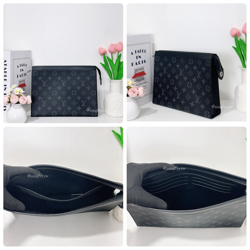 歐美代購🇺🇸台灣現貨 Louis Vuitton｜LV 經典 男款 手拿包 M61692-細節圖7