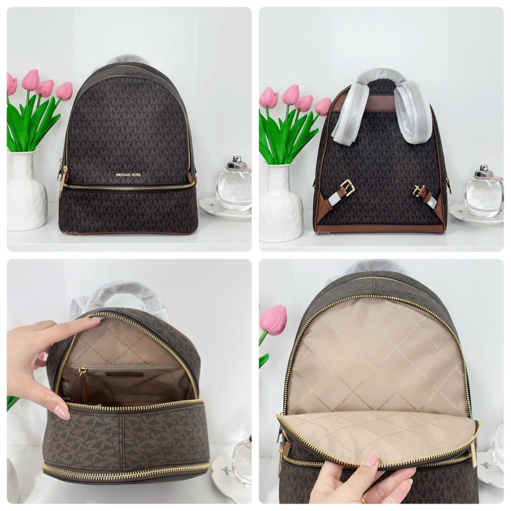 美國代購🇺🇸台灣現貨 Michael Kors｜MK 專櫃 中款 後背包-細節圖5