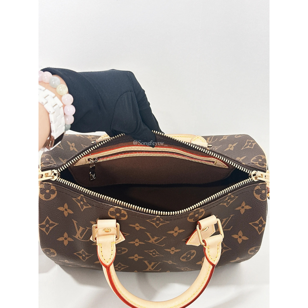 歐美代購 台灣現貨 Louis Vuitton｜LV Speedy 25 波士頓 M46977-細節圖3