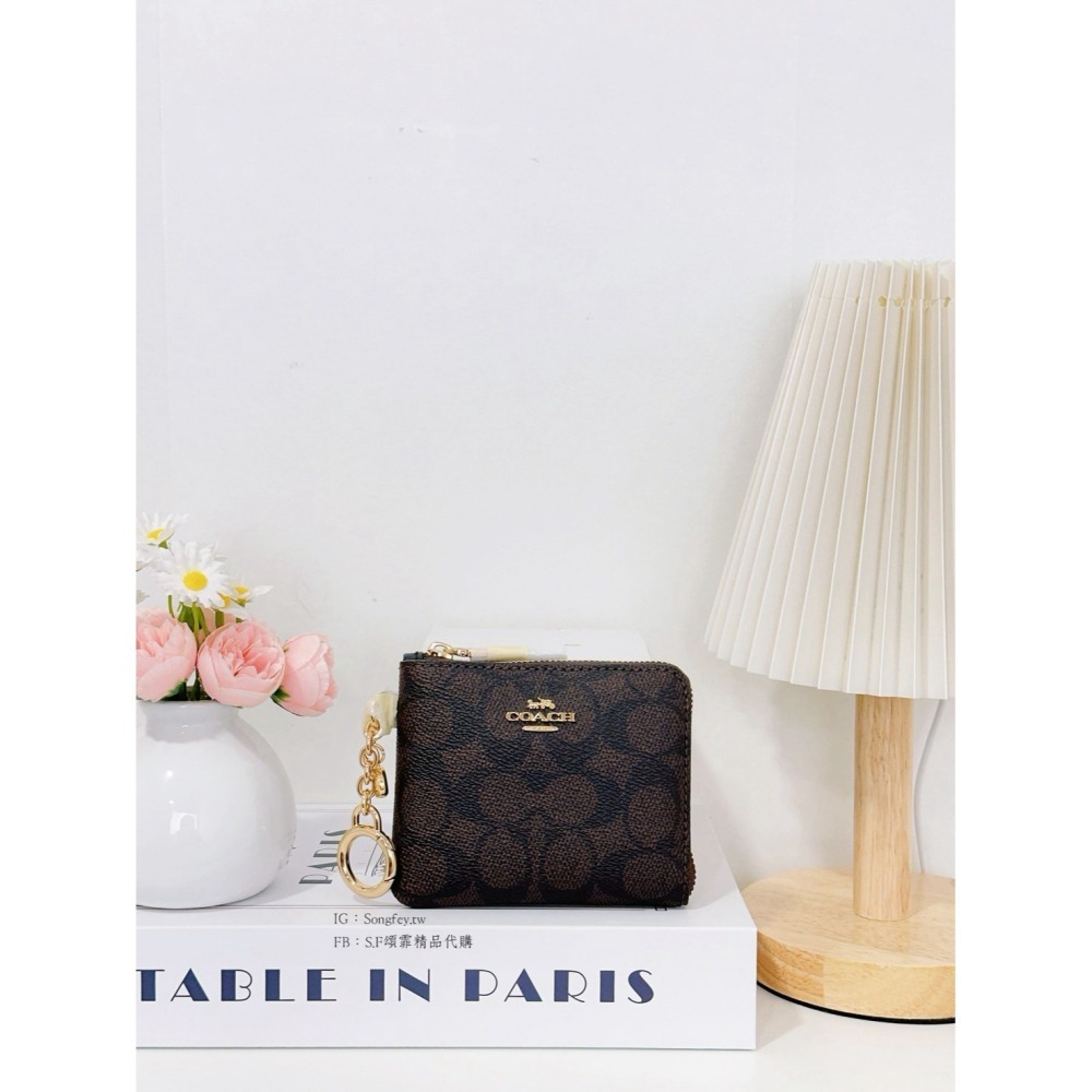 美國代購🇺🇸台灣現貨 Coach 新款 L型 拉鍊短夾-細節圖8