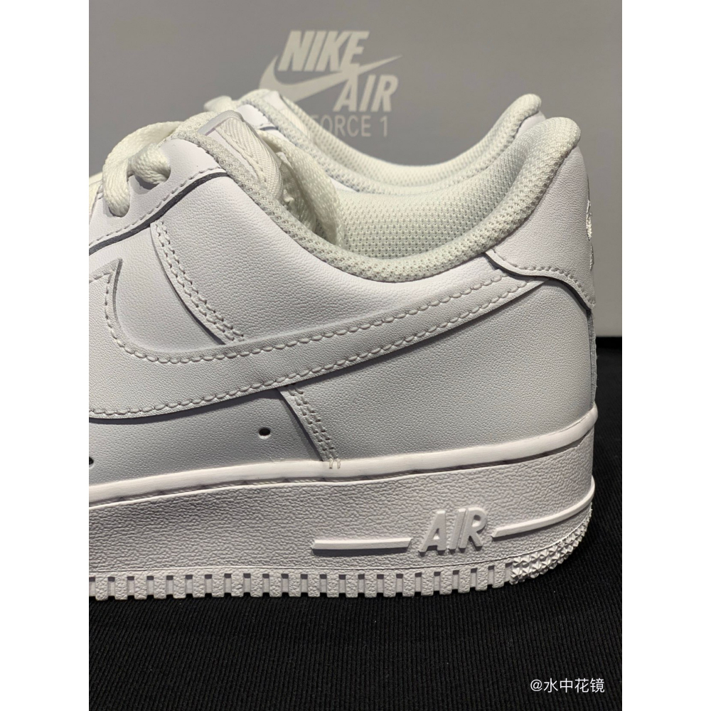 NIKE AIR FORCE 1 AF1 全白 白色 CW2288-111 DD8959-100 男女款-細節圖6