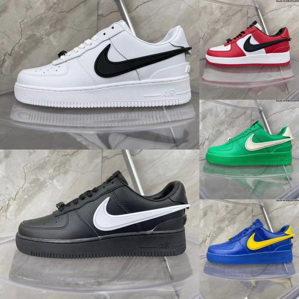 AMBUSH x Nike Air Force 1 Low 黑色白色DV3464-001/002 - EDC_shop