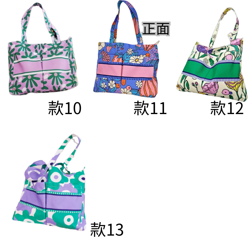 泰國直送ppgirl poppyx帆布包 可愛泰泰文創衣物潮包-細節圖2