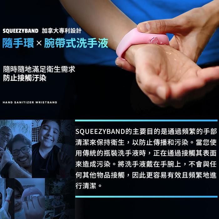 防疫手環 SqueezyBand 隨手環 腕帶式洗手液 乾洗手 防疫 防護手環 蜘蛛人防疫手環 矽膠手環 酒精 洗手液-細節圖2