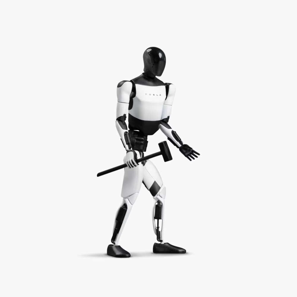 官網購入 限量 Tesla Bot 機器人模型-細節圖4