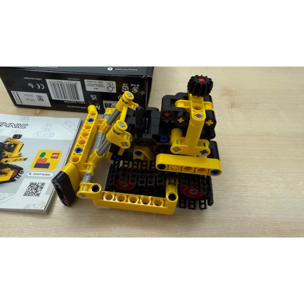 二手 樂高 Lego 42163 重型推土機-細節圖3