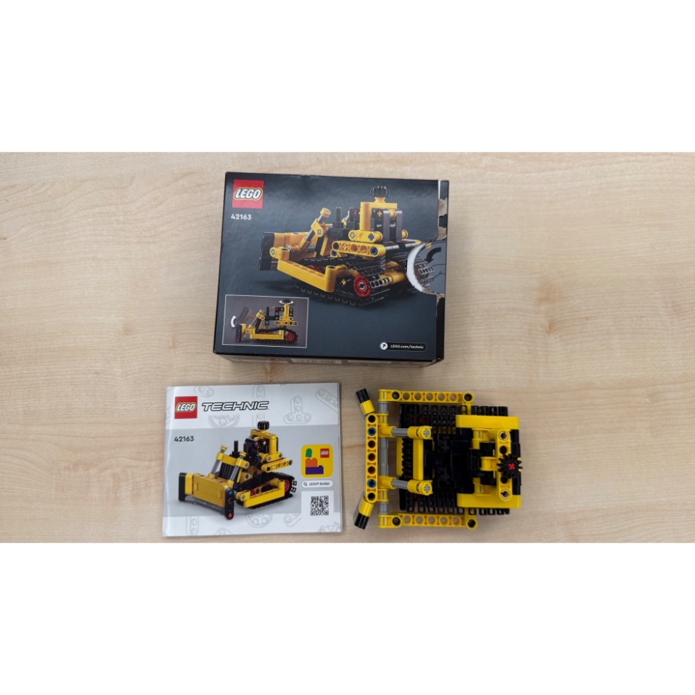 二手 樂高 Lego 42163 重型推土機-細節圖4