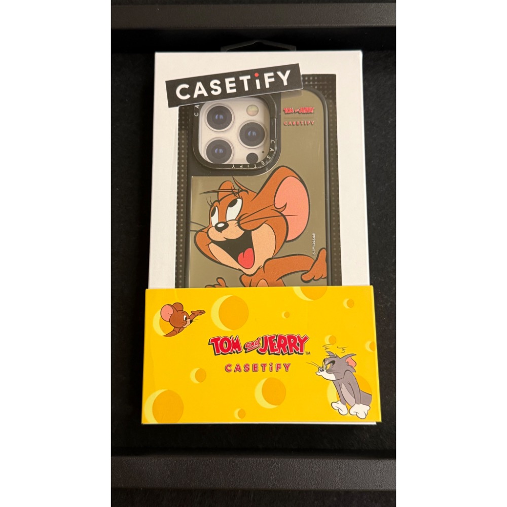 🧀【欲售】CASETiFY × Tom and Jerry 聯名手機殼（Jerry 經典款）🐱🐭-細節圖2