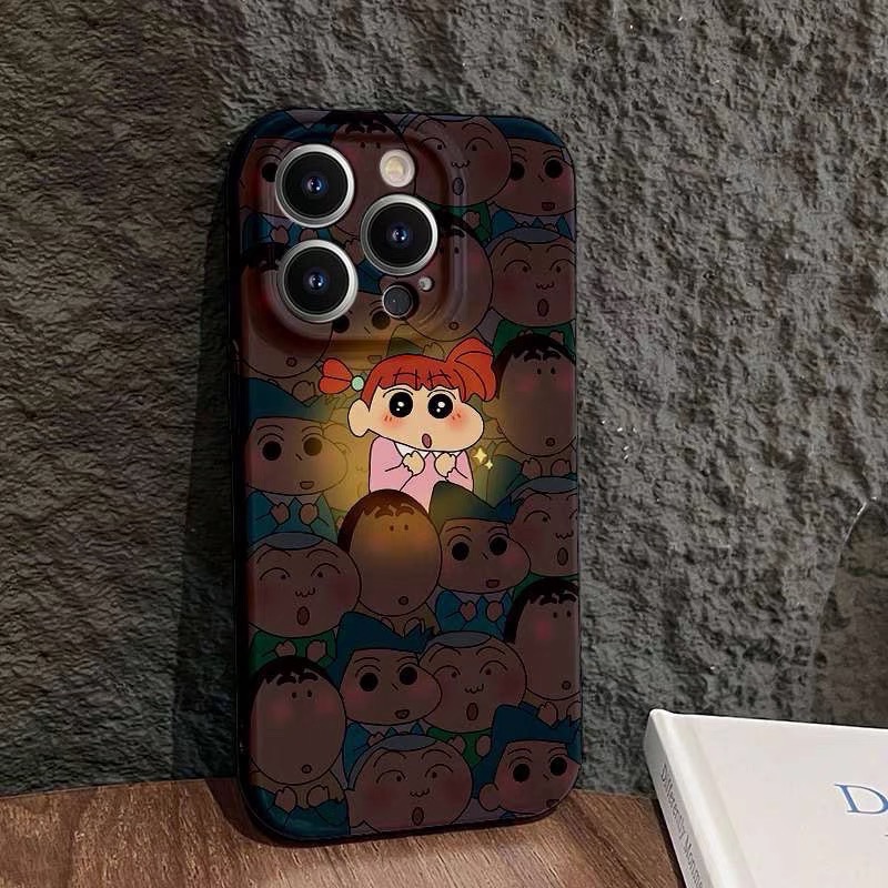 Zeus Space🔸預購款🔸iPhone手機殼📱發光蠟筆小新、妮妮-細節圖2