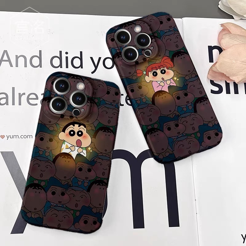 Zeus Space🔸預購款🔸iPhone手機殼📱發光蠟筆小新、妮妮-細節圖4