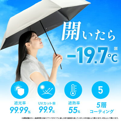 現貨 PROTECT U 2025 -19.7°C 遮陽傘 折疊傘 晴雨傘 雨傘 摺疊傘-細節圖2