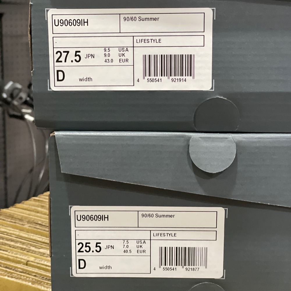 日本🇯🇵限定 newbalance U90609IH 奶茶白-細節圖8