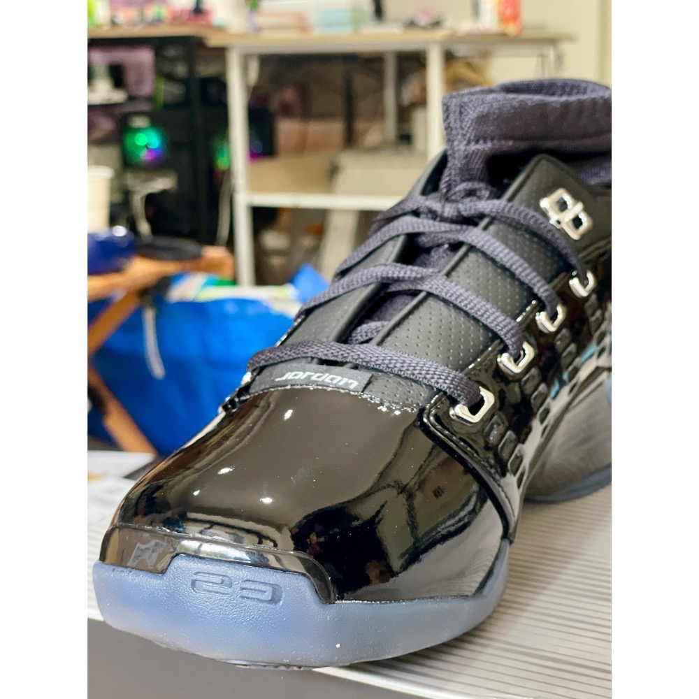 Jordan 17 low Black Patent-細節圖6