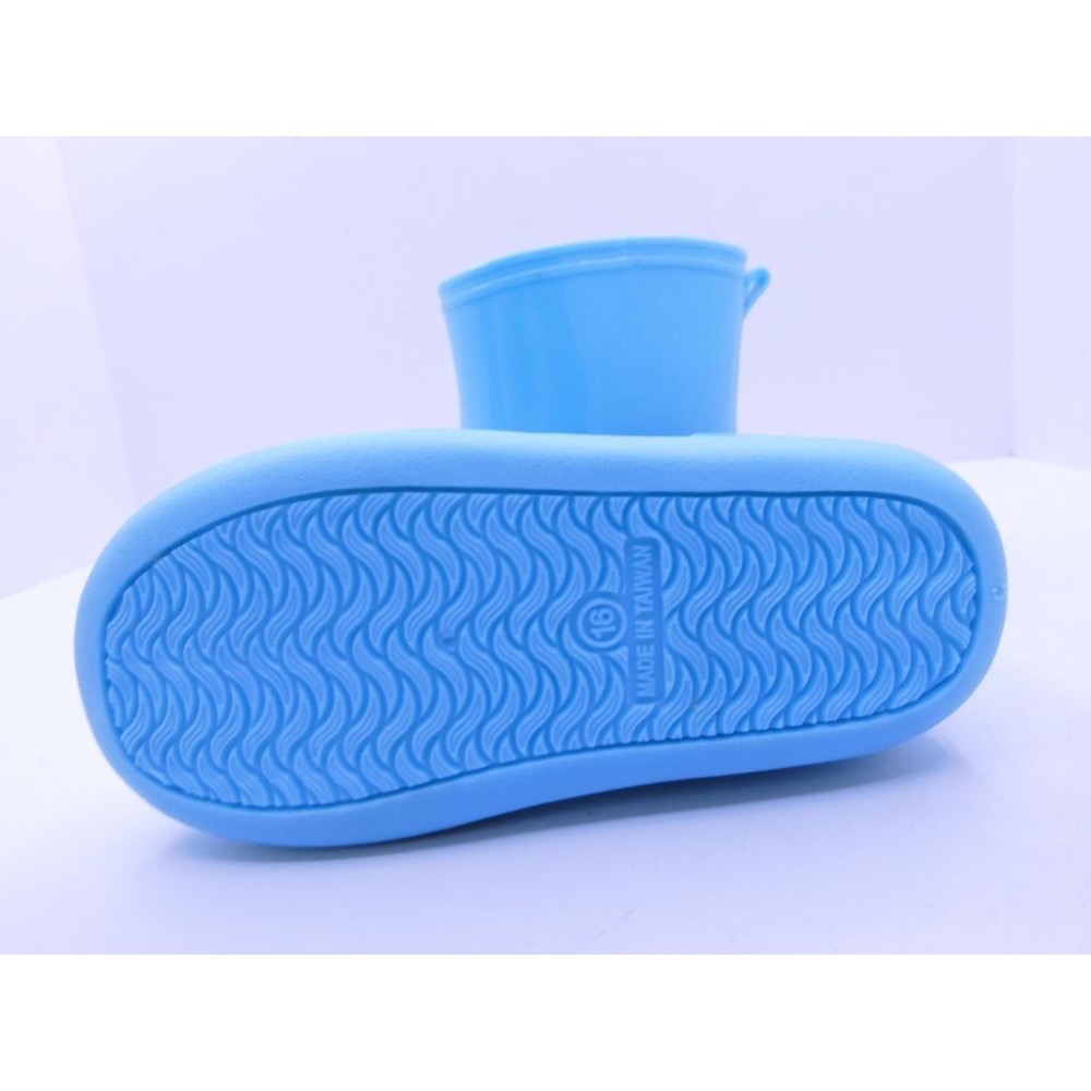 [ 敲敲鞋店 ] 正版授權 天才麵包理髮師 兒童雨靴 兒童短雨靴 超Q可愛角色人物 活動式鞋墊 男女童款-細節圖3