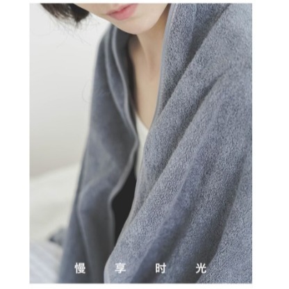 100%純棉吸水大浴巾 浴巾 純棉 禮物 毛巾 月份浴巾 情侶適用 文青風 浴巾 大浴巾 長絨棉-細節圖4