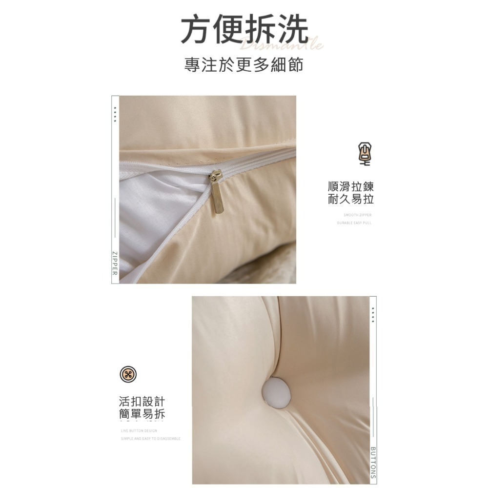 夏日涼爽冰涼靠背枕 花邊床頭枕 床頭靠墊枕 枕頭 靠枕 長靠枕 床上抱枕 沙發靠墊 生日禮物-細節圖8