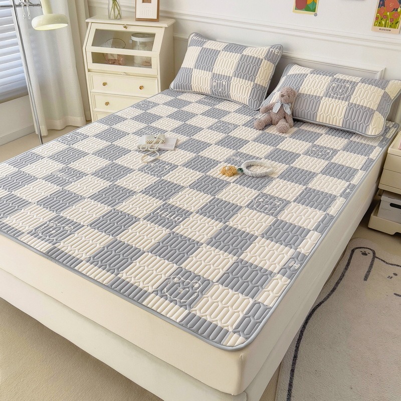 加厚乳膠冰絲蓆 卡通乳膠涼蓆 乳膠涼蓆 乳膠床墊 可水洗附枕套 冰涼墊 冰絲蓆涼感 天然乳膠 床墊-規格圖10
