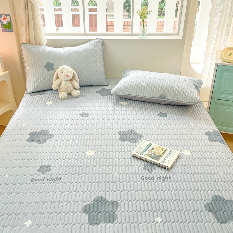加厚乳膠冰絲蓆 卡通乳膠涼蓆 乳膠涼蓆 乳膠床墊 可水洗附枕套 冰涼墊 冰絲蓆涼感 天然乳膠 床墊-規格圖10