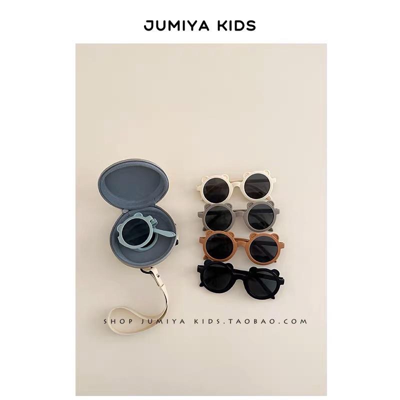 台灣現貨2-8歲ins輕便可折疊百搭兒童太陽眼鏡-細節圖6