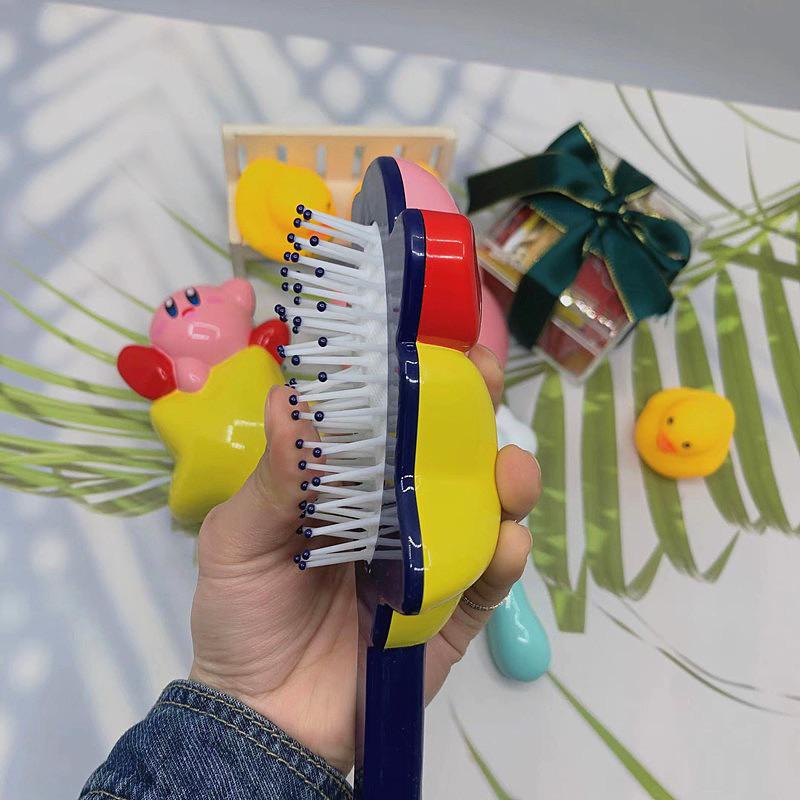 現貨 星之卡比氣囊防靜電便攜氣墊梳子-細節圖3