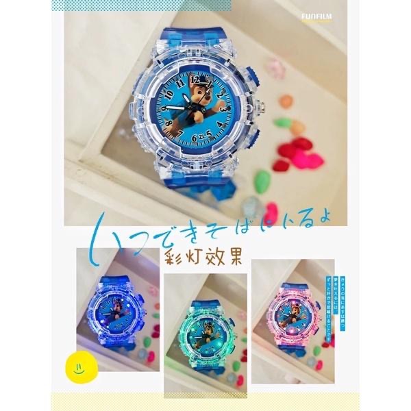 台灣現貨免運 汪汪隊電子發光兒童手錶 生日禮物手錶 兒童節禮物-細節圖4