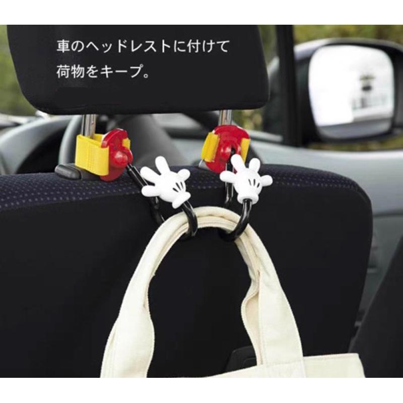 現貨 日本NAPOLEX迪士尼嬰兒手推車掛鈎嬰兒車置物袋配件360度可旋轉-細節圖2