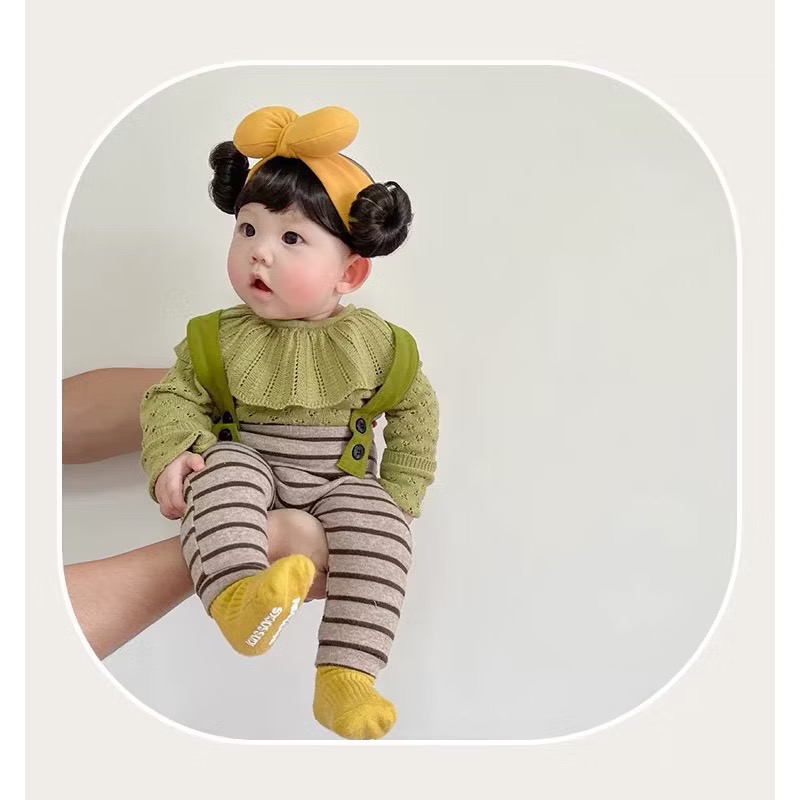 現貨 ins韓版新品蝴蝶結可愛小辮子髮帶-規格圖4