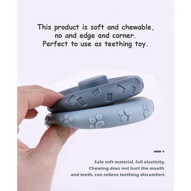 現貨 ins丹麥高品質可愛無尾熊益智浮雕軟膠圈疊疊樂玩具-細節圖4