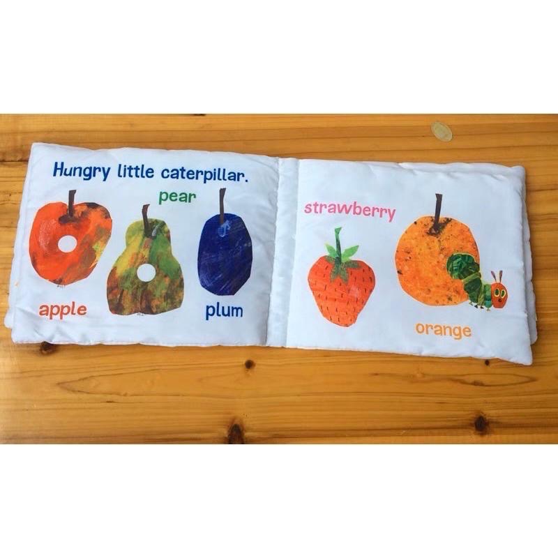 台灣現貨 好餓的毛毛蟲 繪本公仔 可變蝴蝶 陪伴玩具-細節圖6