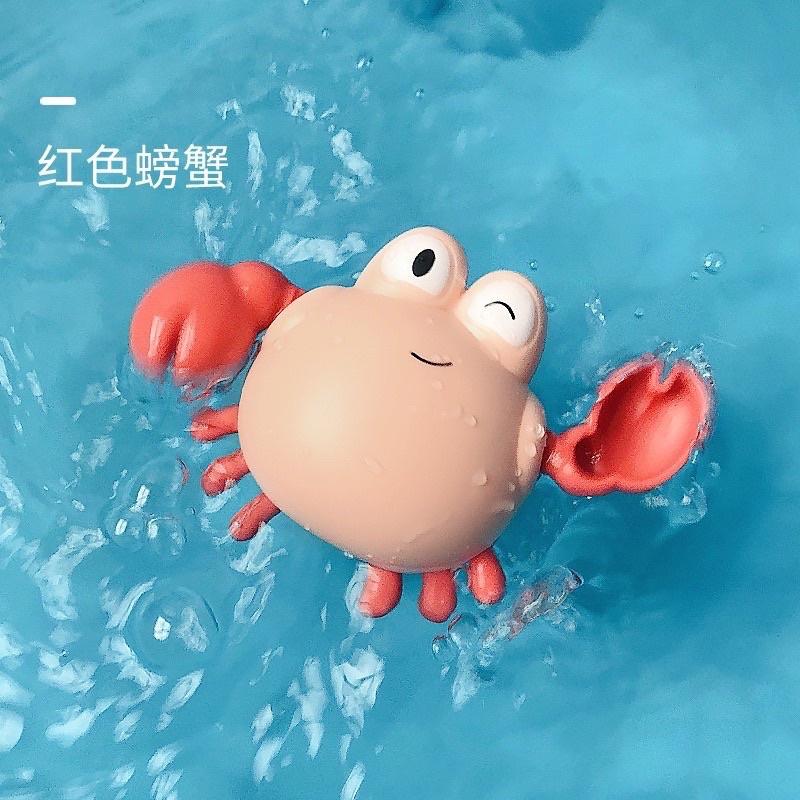 現貨 可愛小烏龜嬰幼兒童發條戲水洗澡玩具-細節圖5