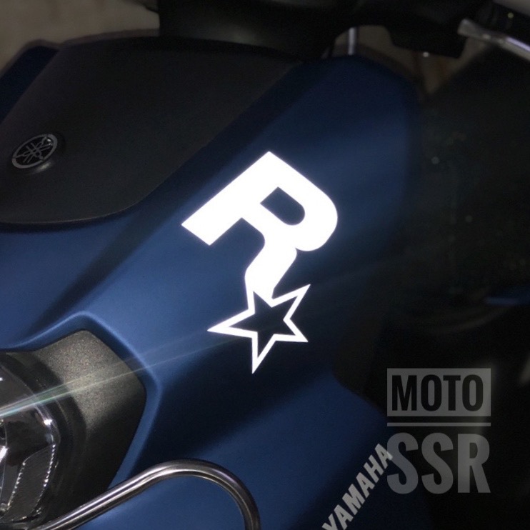 重機汽車機車貼紙 JDM 改裝 電動遊戲周邊 GTA5 R星車貼 窗貼  加油箱蓋貼-細節圖2