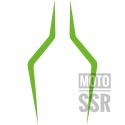 川崎 ZX-4R ZX-4RR 整流罩拉花貼紙 前頭罩貼紙 前擋風貼紙 400CC 四缸黃牌-規格圖9