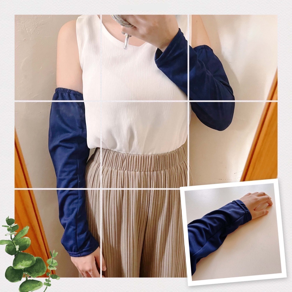 圍裙家⚡️台灣製快速出貨⚡️排汗袖套｜運動臂套 機能袖套 防曬袖套 抗曬袖套 外送袖套 抗UV 彈力袖套 客製-細節圖6