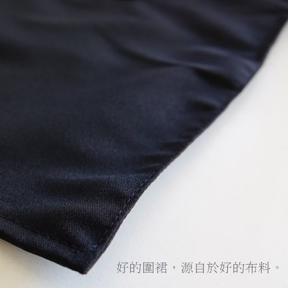 圍裙家⚡️台灣製快速出貨⚡️小工作服｜工作圍裙 日式 烘焙 廚房 客製LOGO 工作服 餐飲圍裙 素色圍裙-細節圖6