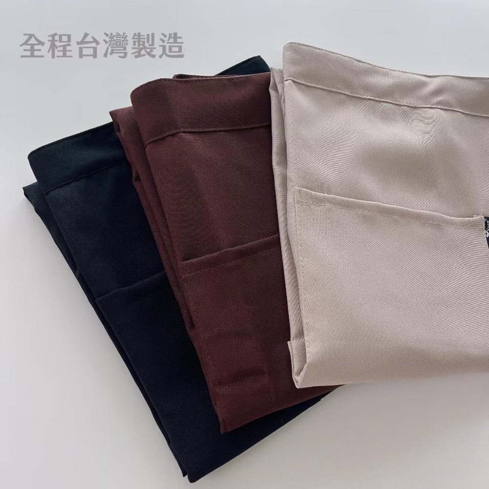 圍裙家⚡️台灣製快速出貨⚡️半身圍裙｜咖啡廳圍裙 廚師圍裙 半截圍裙 半身長版圍裙 半身長版 半身中長版-細節圖6